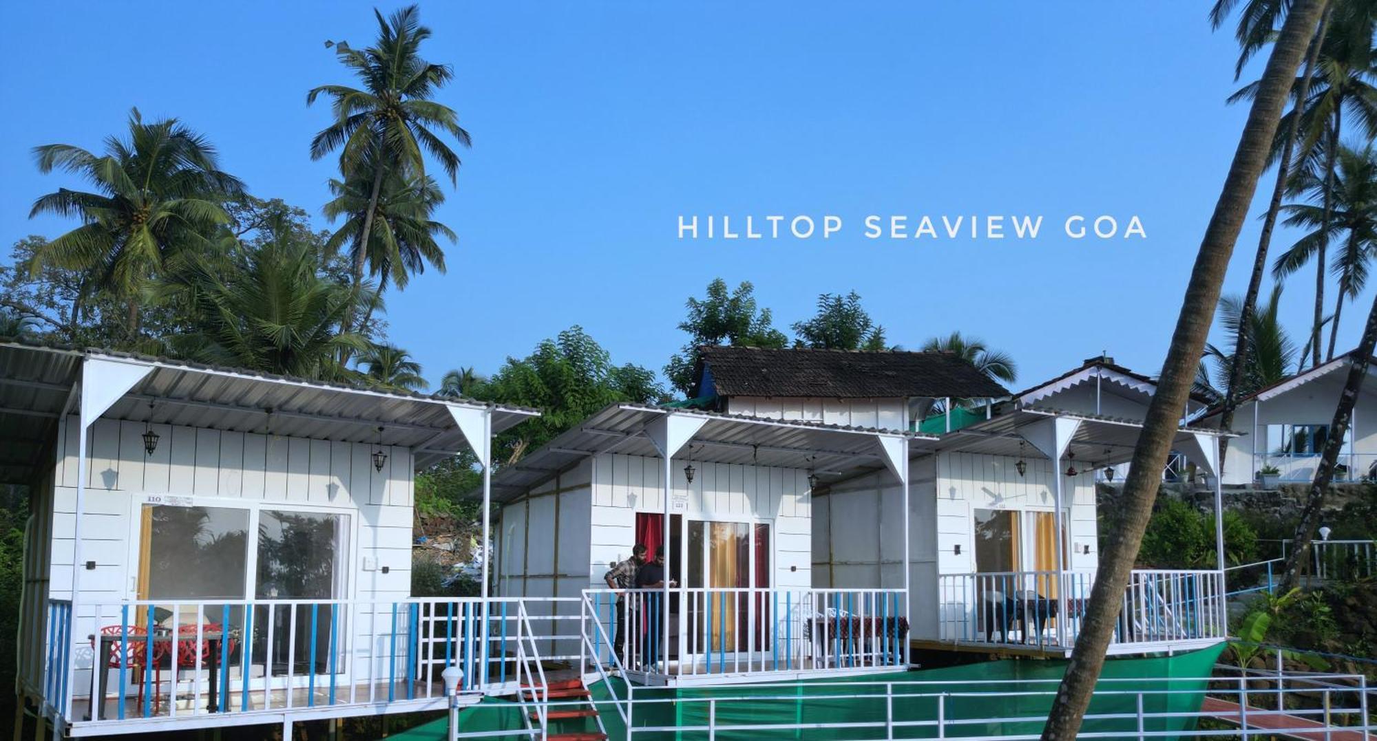 Hilltop Seaview Palolem Goa Hotel Bagian luar foto