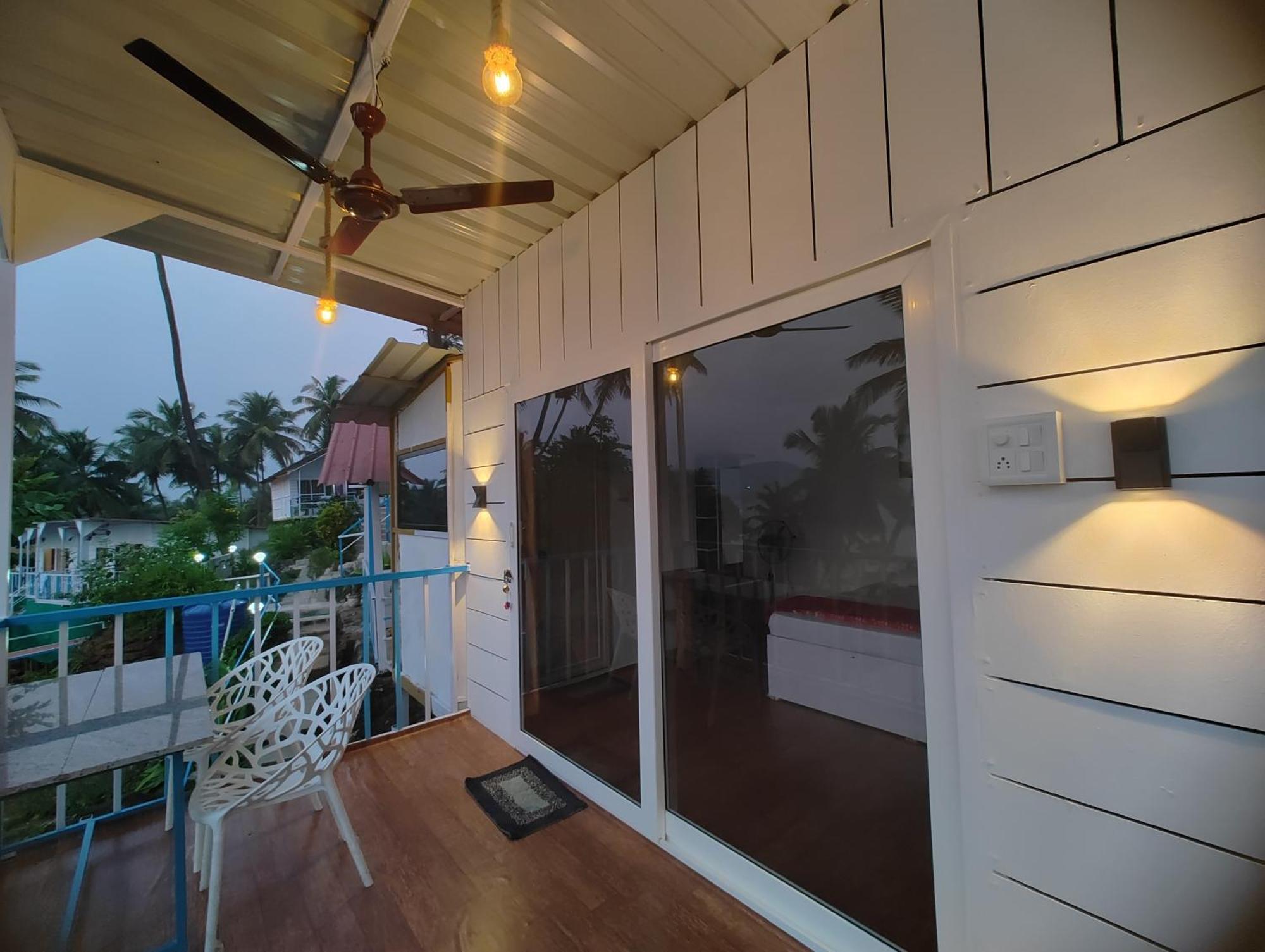Hilltop Seaview Palolem Goa Hotel Bagian luar foto
