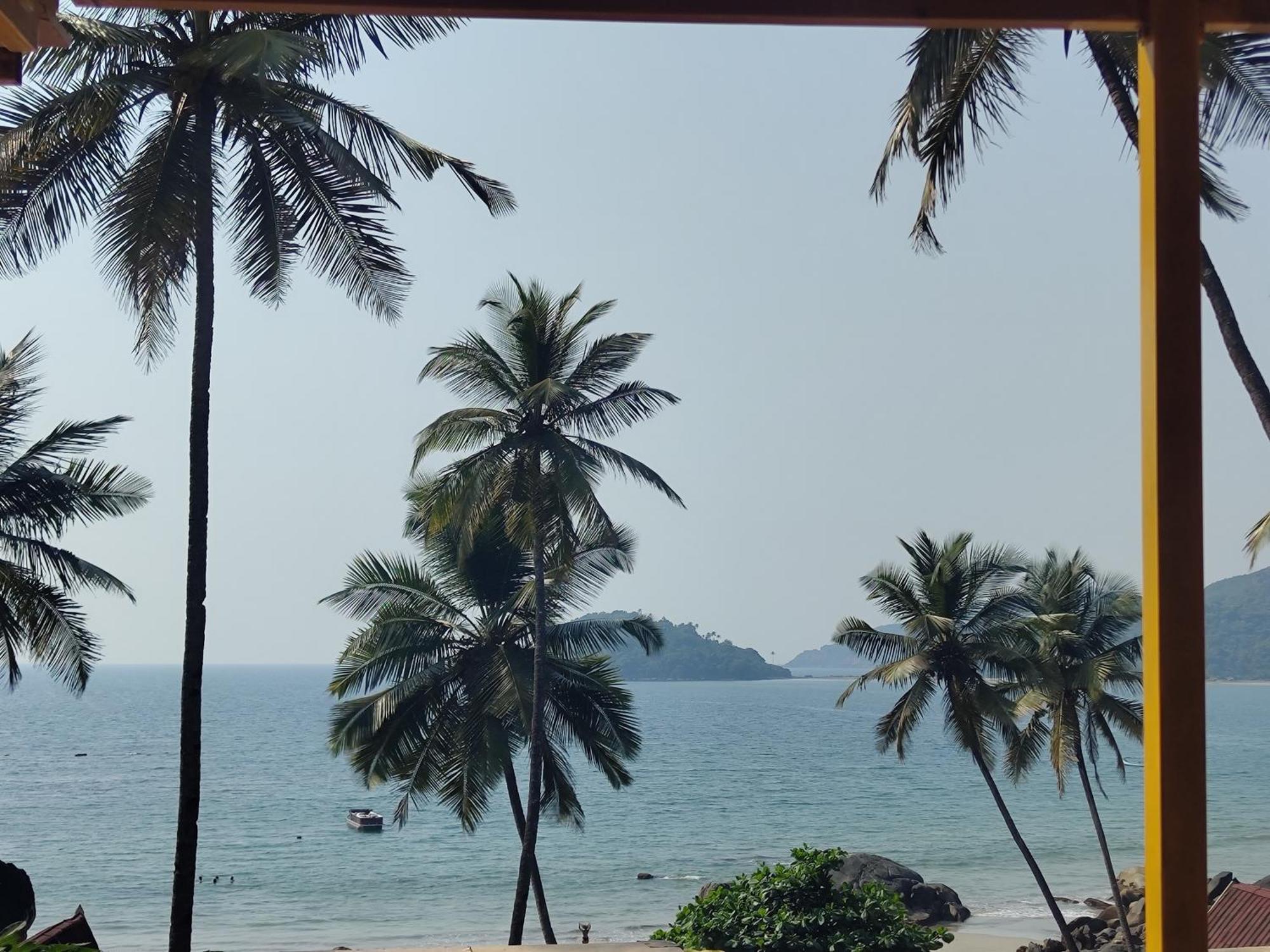 Hilltop Seaview Palolem Goa Hotel Bagian luar foto