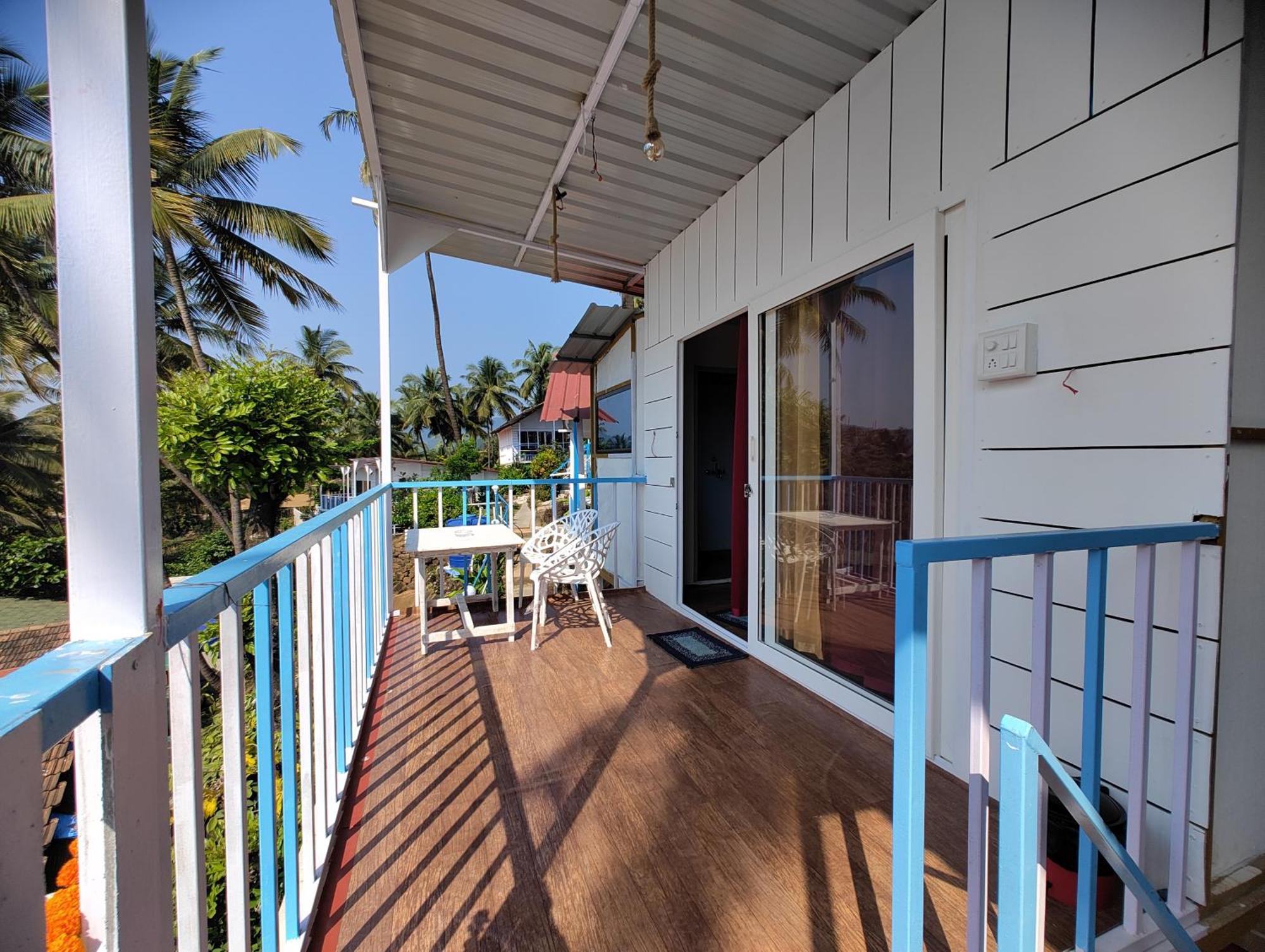 Hilltop Seaview Palolem Goa Hotel Bagian luar foto