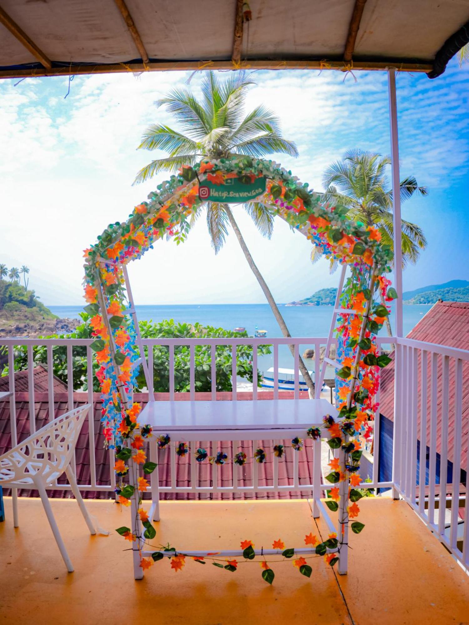 Hilltop Seaview Palolem Goa Hotel Bagian luar foto