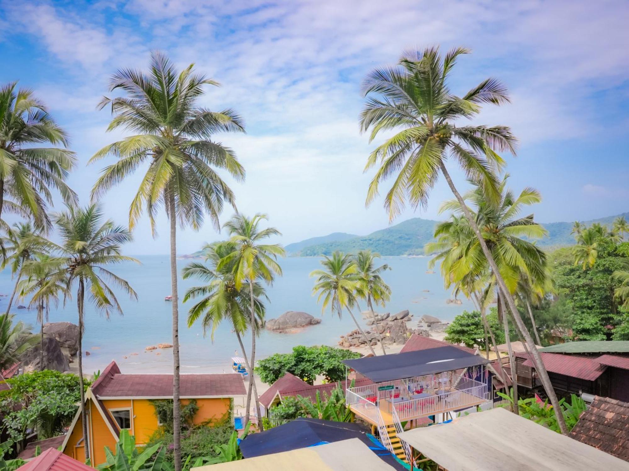 Hilltop Seaview Palolem Goa Hotel Bagian luar foto