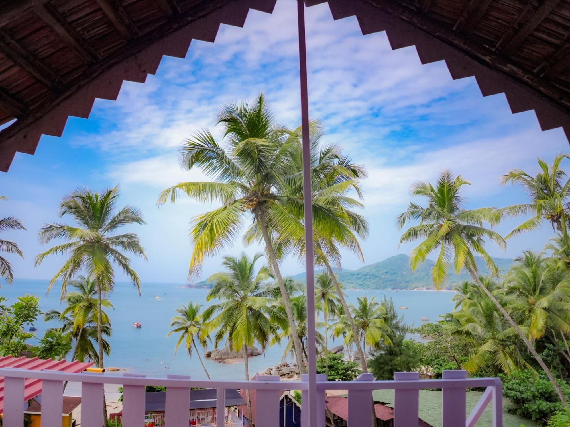 Hilltop Seaview Palolem Goa Hotel Bagian luar foto