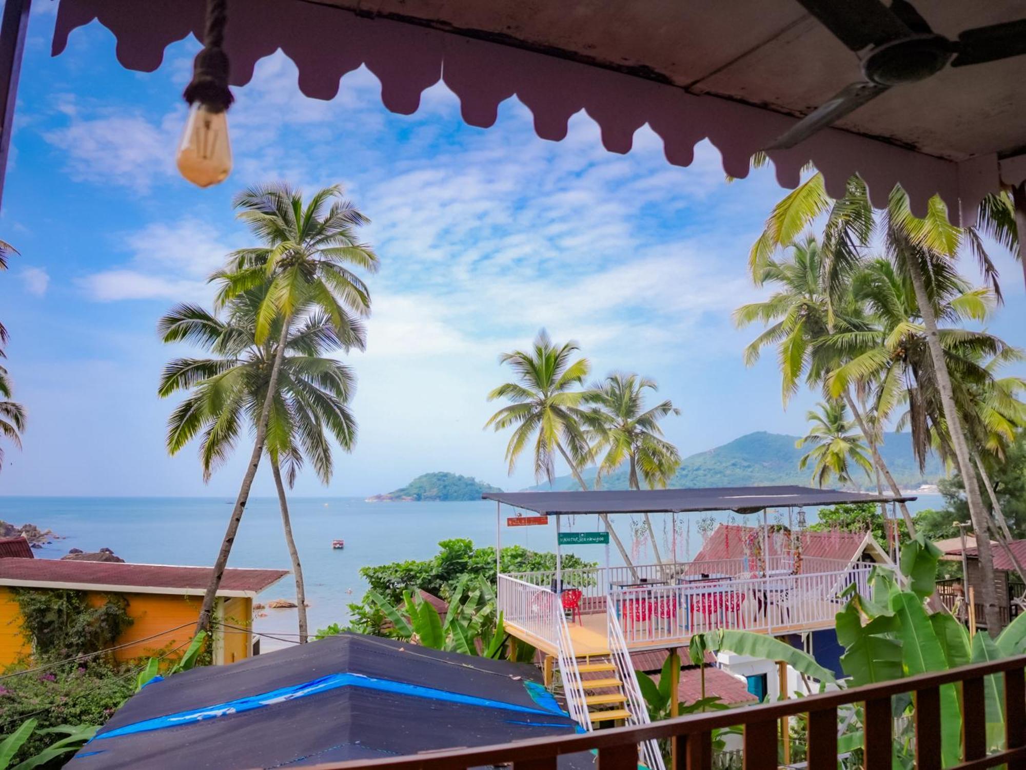 Hilltop Seaview Palolem Goa Hotel Bagian luar foto